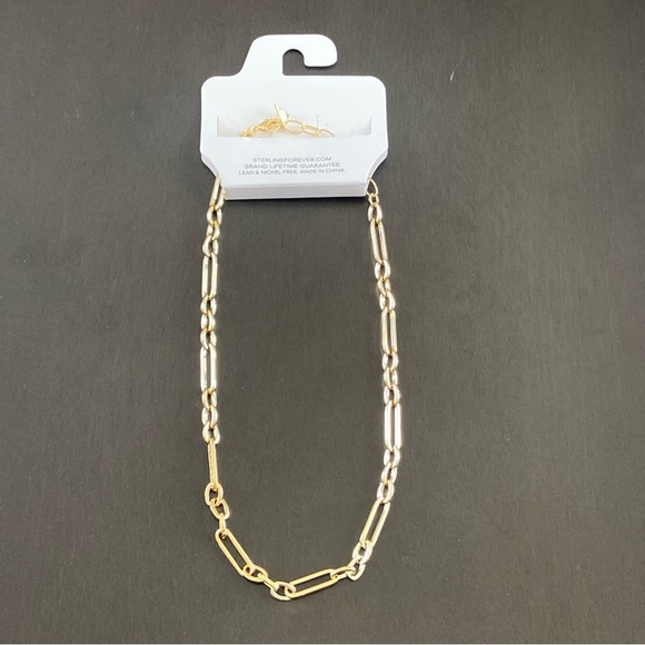 Sterling Forever 14K Gold Plated Carmen Chain Necklace - Picture 4 of 7